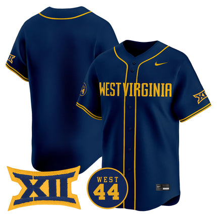 Men's West Virginia Mountaineers 2026 Vapor Premier Limited Jersey - All Stitched