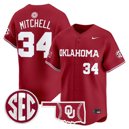 Men's Oklahoma Sooners 2026 Vapor Premier Limited Jersey - All Stitched