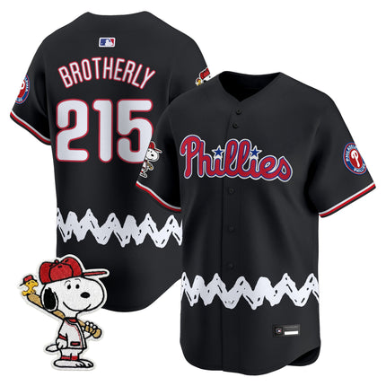 Men's Philadelphia Phillies x Peanuts Vapor Premier Limited Jersey - Stitched
