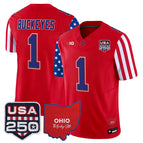 Red / #1 Buckeyes / S