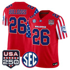 Red / #26 Bulldogs / S