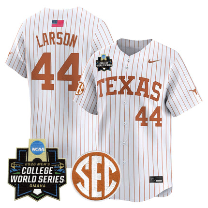 Men's Texas Longhorns 2026 World Series Vapor Premier Limited Jersey - All Stitched