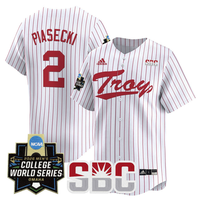 Men's Troy Trojans 2026 World Series Vapor Premier Limited Jersey - All Stitched