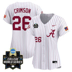 Pinstripe / #26 Crimson / S