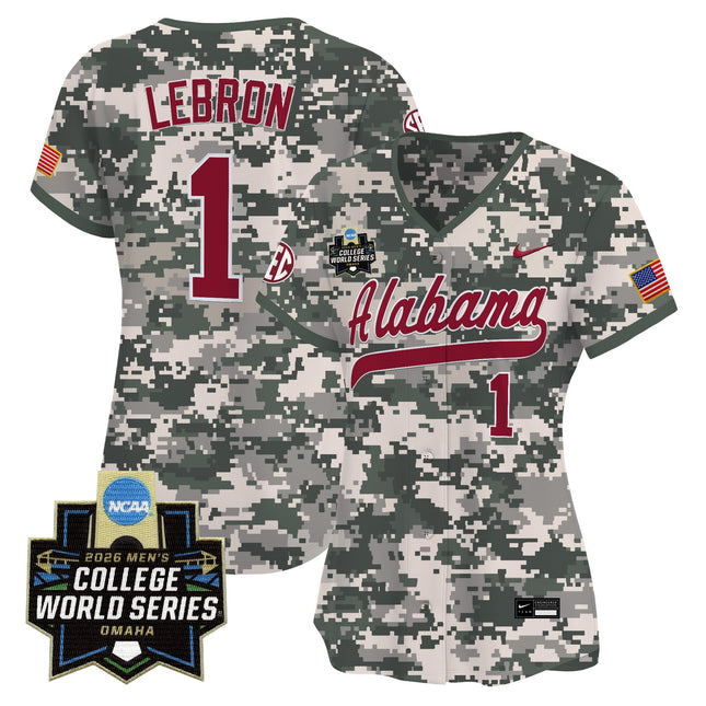 Women's Alabama Crimson Tide 2026 World Series Vapor Premier Limited Jersey - All Stitched