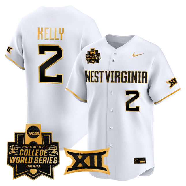 Men's West Virginia Mountaineers 2026 World Series Vapor Premier Limited Jersey V2 - All Stitched