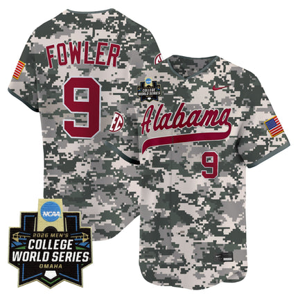 Men's Alabama Crimson Tide 2026 World Series Vapor Premier Limited Jersey V2 - All Stitched