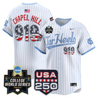 White Pinstripe / Chapel Hill 919 / S