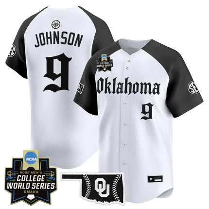 Men's Oklahoma Sooners 2026 World Series Vapor Premier Limited Jersey - Gothic Edition - All Stitched
