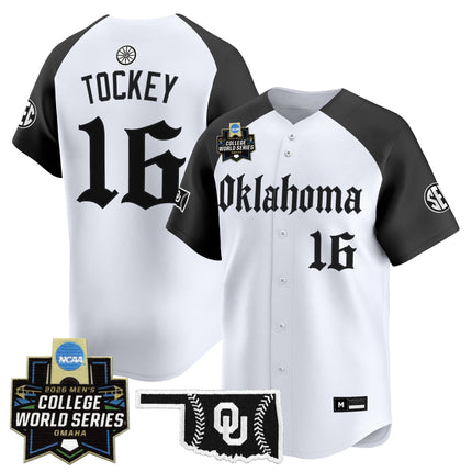 Men's Oklahoma Sooners 2026 World Series Vapor Premier Limited Jersey - Gothic Edition - All Stitched