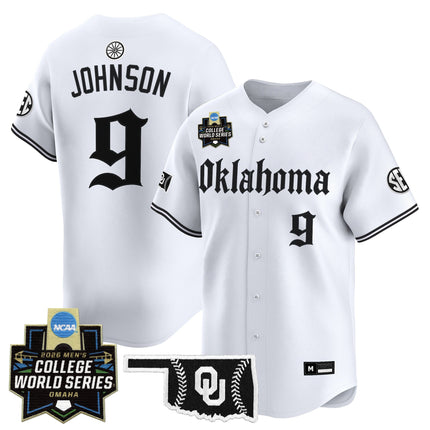 Men's Oklahoma Sooners 2026 World Series Vapor Premier Limited Jersey - Gothic Edition - All Stitched