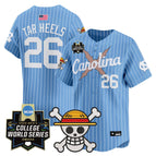 Blue Pinstripe / #26 Tar Heels / S