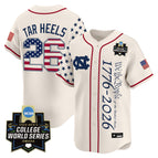 Cream / #26 Tar Heels / S