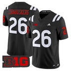 Black / #26 Cornhuskers / S