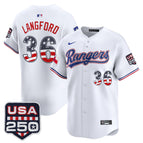 White / Wyatt Langford / S