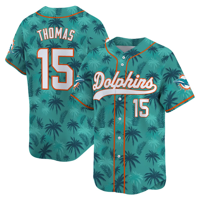 Miami Dolphins GTA Vice City Vapor Premier Limited Jersey - Stitched