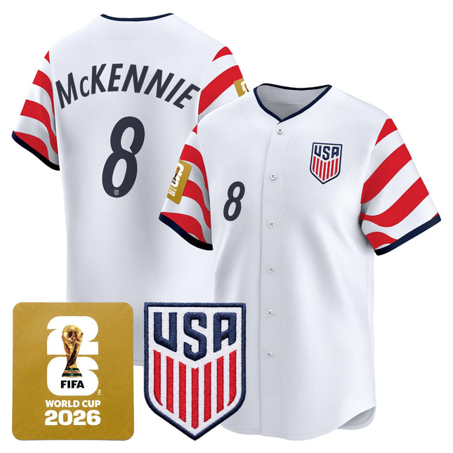 Men's USMNT 2026 World Cup Vapor Baseball Jersey - Stitched