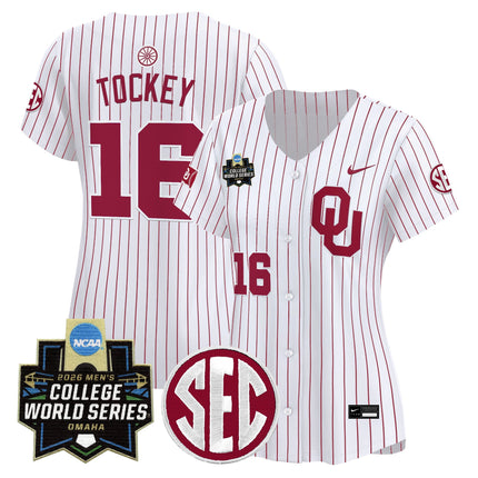 Women's Oklahoma Sooners 2026 World Series Vapor Premier Limited Jersey - All Stitched