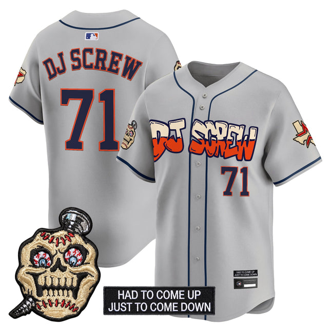 Men's Houston Astros Screwed Up Click Vapor Premier Limited Jersey V2 - All Stitched
