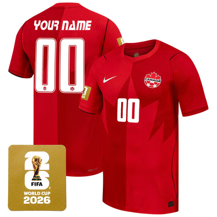 Canada 2026 World Cup National Team Custom Jersey