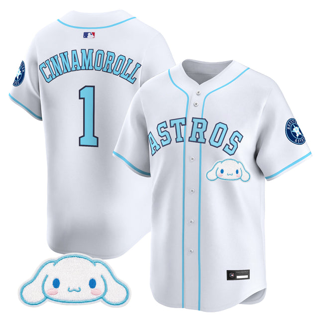 Houston Astros x Sanrio Friends Vapor Premier Limited Jersey - All Stitched