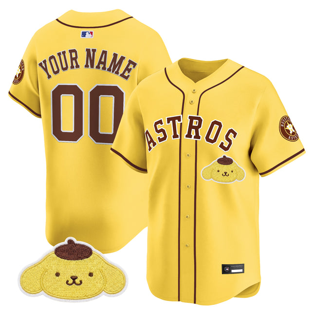 Houston Astros x Sanrio Friends Vapor Premier Limited Custom Jersey - All Stitched