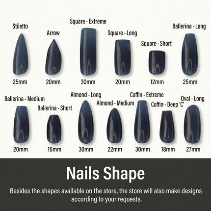 Tennessee Titans Handmade Press On Nails | Reusable 3D Nail Set