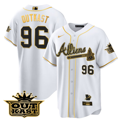 Men's Atlanta Braves Atliens Cool Base Jersey V2 - All Stitched