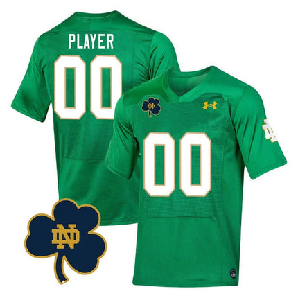 Custom Notre Dame Football Jersey - Johnny Lujack Patch