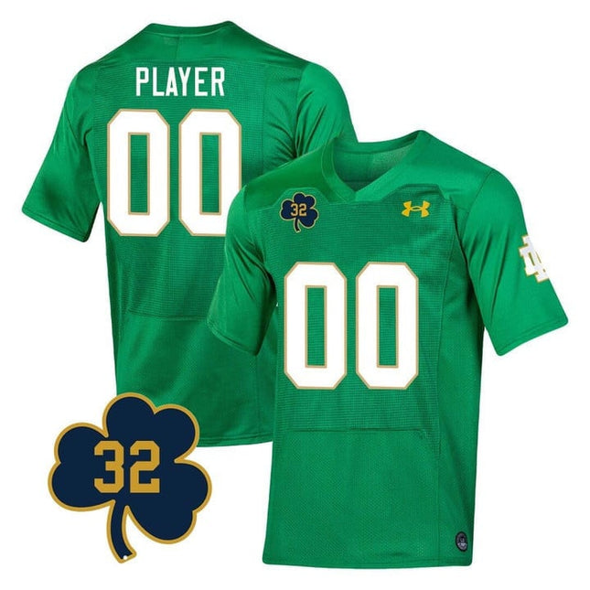 Custom Notre Dame Football Jersey - Johnny Lujack Patch