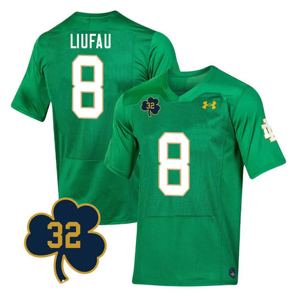 Youth's Notre Dame Football Jersey - Johnny Lujack Patch