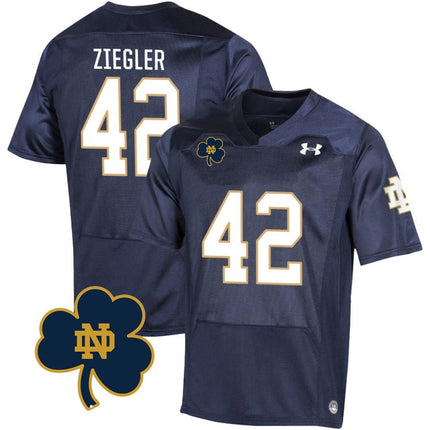 Youth's Notre Dame Football Jersey - Johnny Lujack Patch