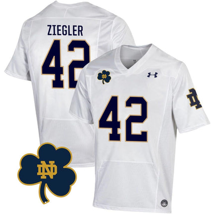 Youth's Notre Dame Football Jersey - Johnny Lujack Patch