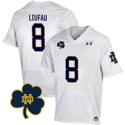Youth's Notre Dame Football Jersey - Johnny Lujack Patch