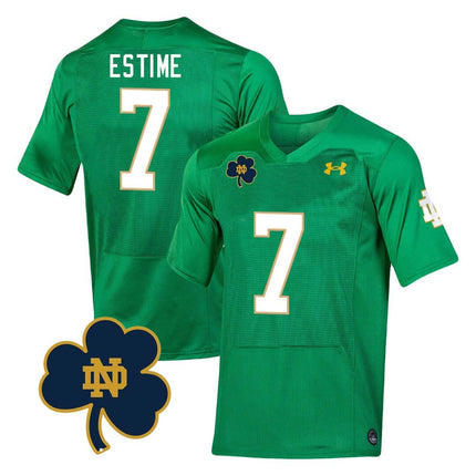 Youth's Notre Dame Football Jersey - Johnny Lujack Patch