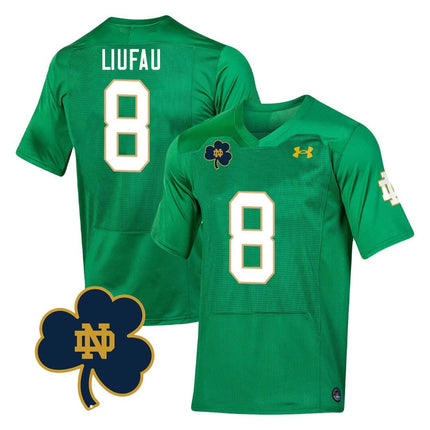 Youth's Notre Dame Football Jersey - Johnny Lujack Patch