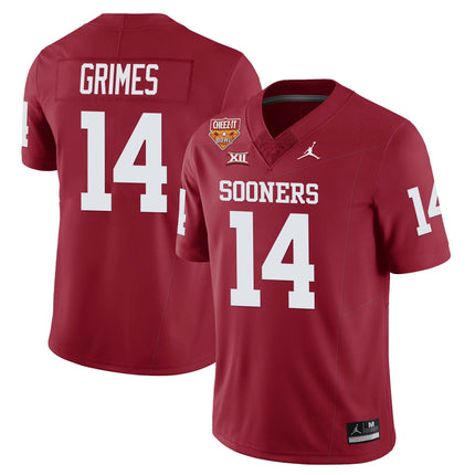 Men?s Oklahoma Sooners Football 2023 Collection All Stitched Jersey ? Cheez It Bowl