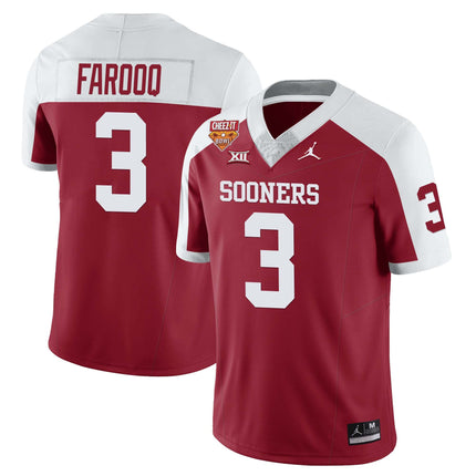 Men?s Oklahoma Sooners Football 2023 Collection All Stitched Jersey ? Cheez It Bowl