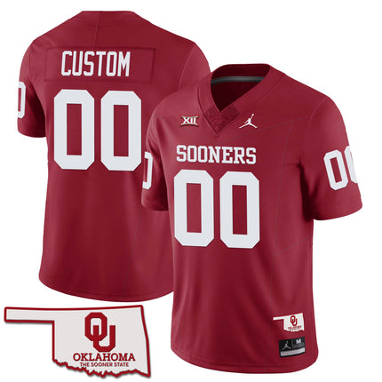 Men’s Oklahoma Sooners Football 2023 Collection All Stitched Jersey – Oklahoma State
