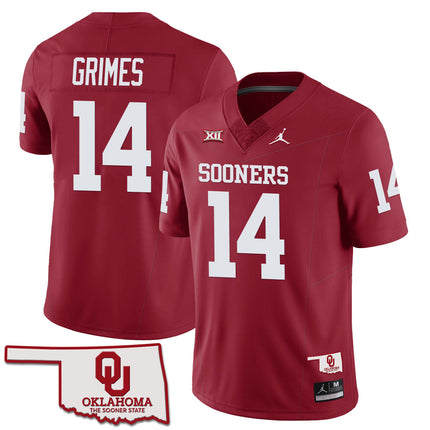 Men’s Oklahoma Sooners Football 2023 Collection All Stitched Jersey – Oklahoma State