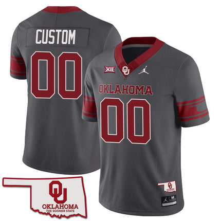Men’s Oklahoma Sooners Football 2023 Collection All Stitched Jersey – Oklahoma State