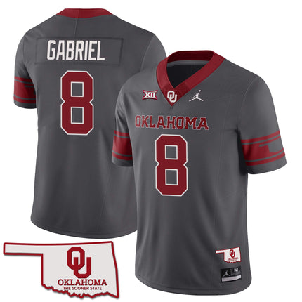 Men’s Oklahoma Sooners Football 2023 Collection All Stitched Jersey – Oklahoma State