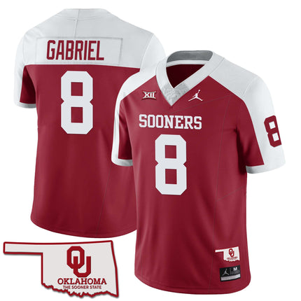 Men?s Oklahoma Sooners Football 2023 Collection All Stitched Jersey ? Oklahoma State