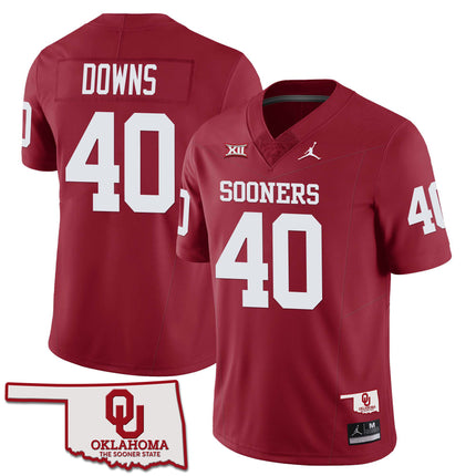 Men’s Oklahoma Sooners Football 2023 Collection All Stitched Jersey – Oklahoma State