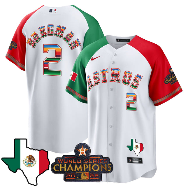 Men's Astros Mexico Texas Map Cool Base Jersey - All Stitched