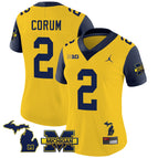 Navy Sleeves / Blake Corum / S