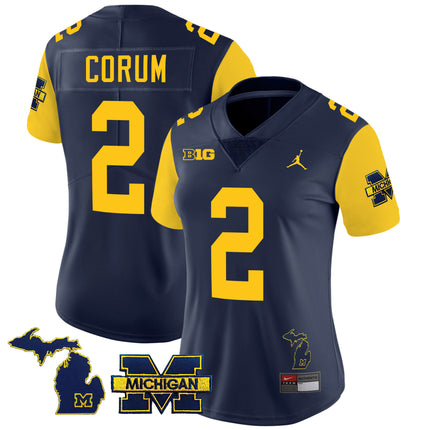 Women's Michigan Wolverines 2023 Special Jersey - All Stitched