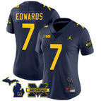Navy / Donovan Edwards / S