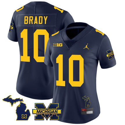 Women's Michigan Wolverines 2023 Special Jersey - All Stitched