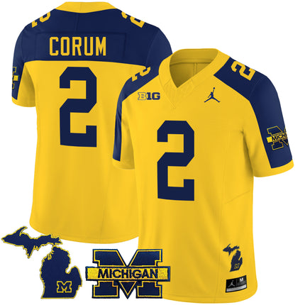 Men's Michigan Wolverines 2024 Special Jersey - All Stitched